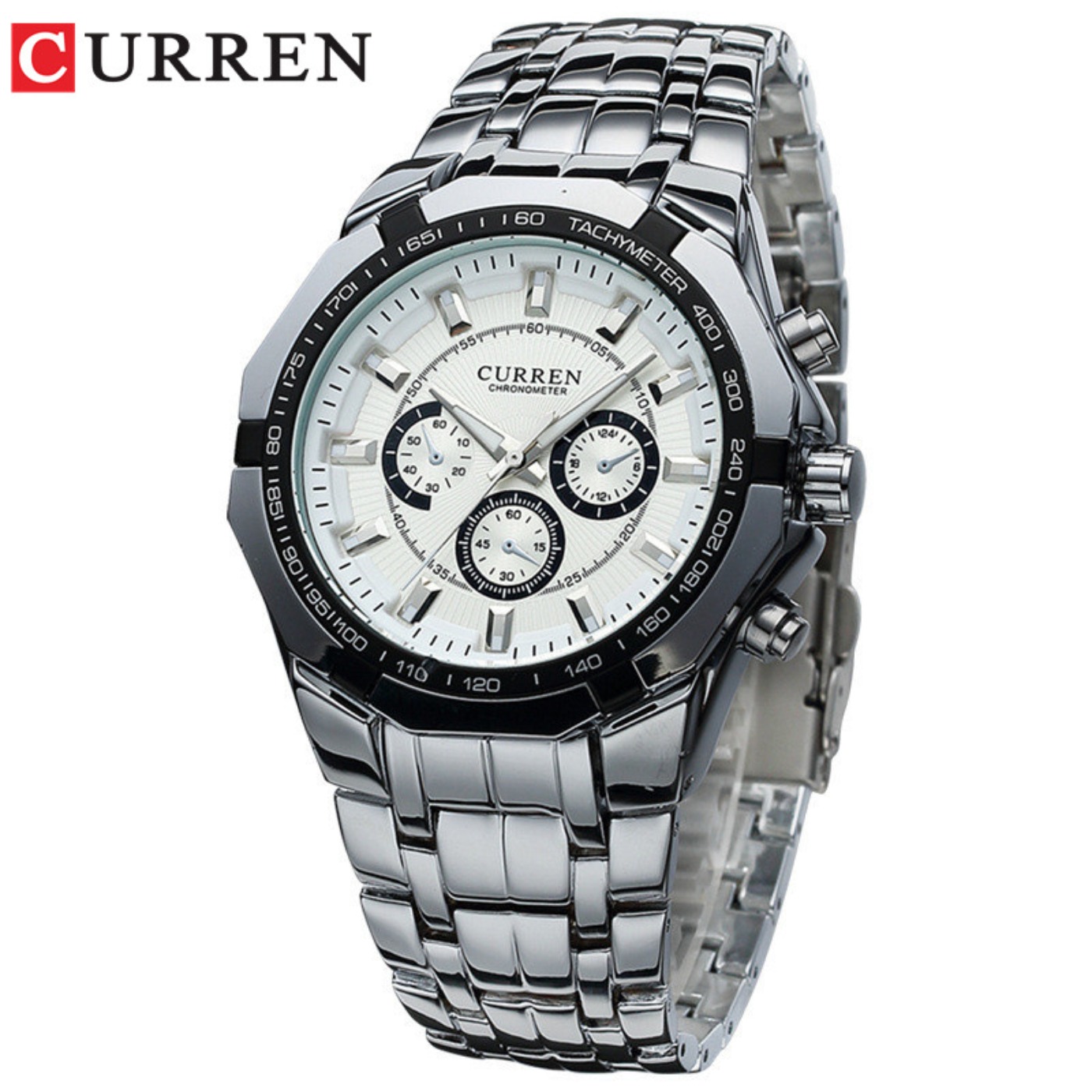 Mens Fashion Watch - CURREN Erkekler Lüks Marka Askeri Spor