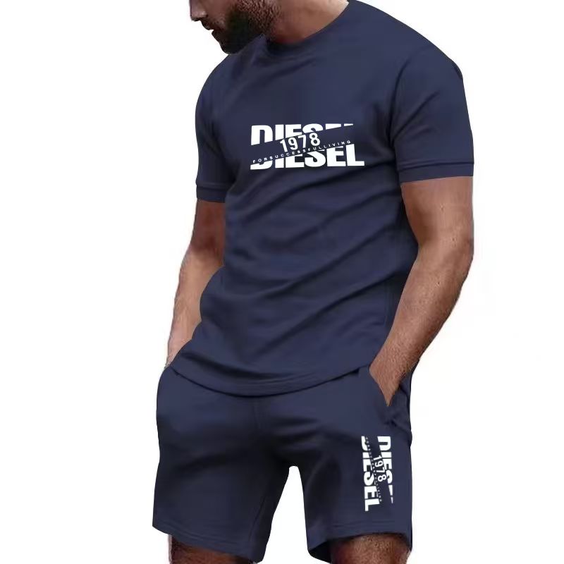 Men'S Fashion Rules - 2026 yeni yaz erkek tişörtü+şort takımı