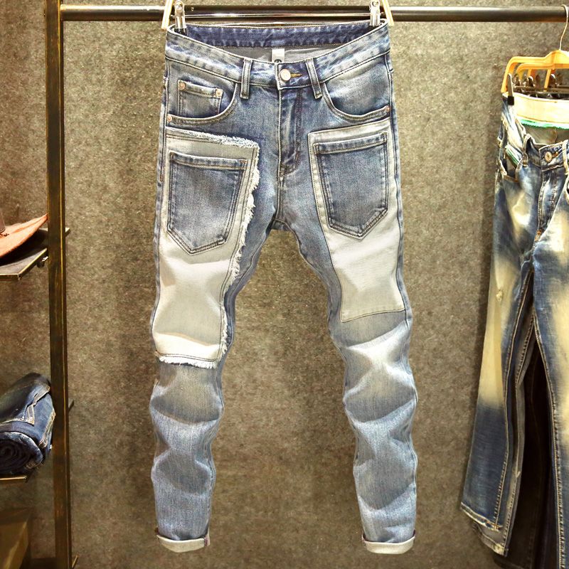Men'S Fashion Jeans 2025 - Trendy 2025 Marka Etiketli Yakışıklı Kot