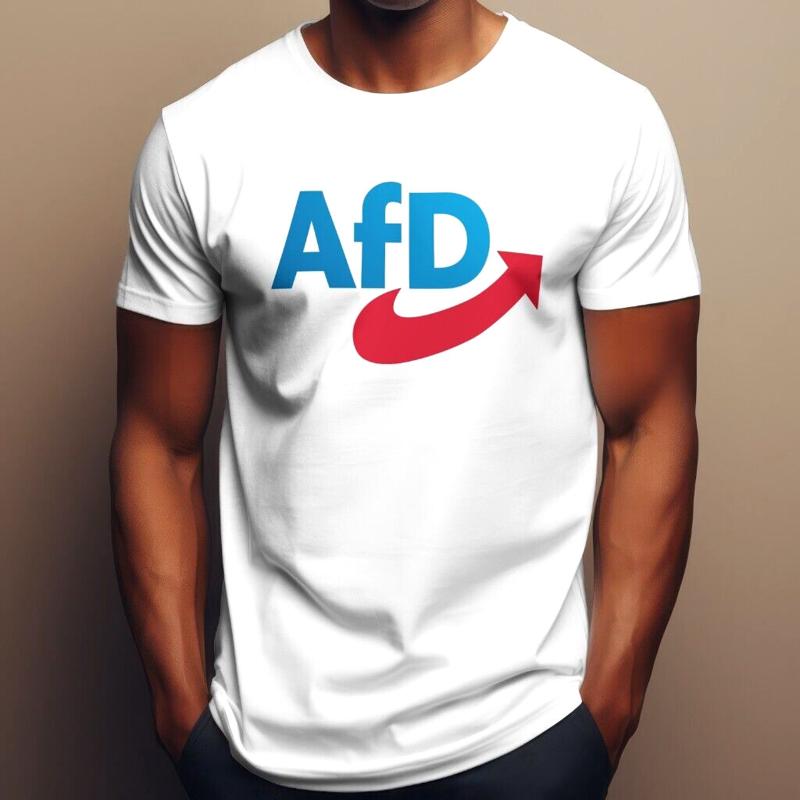 Men'S Fashion Uk - Afd Alman Siyasi Parti Tişörtü Almanya