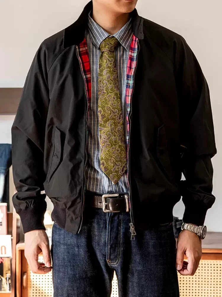 Harrington Jacket - Kırmızı Tornado Klasik İngiliz Tarzı Ceket