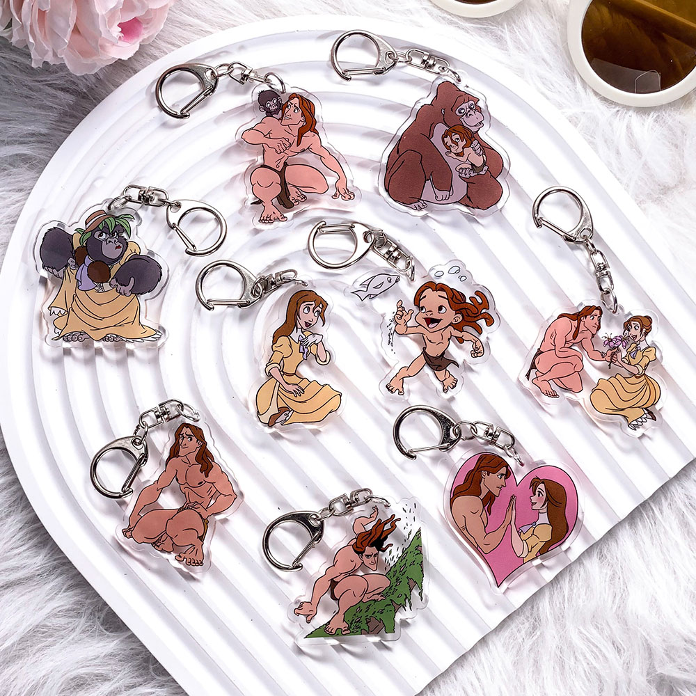 Mens Fashion Discord - 1/17 adet Disney Tarzan maymun adam
