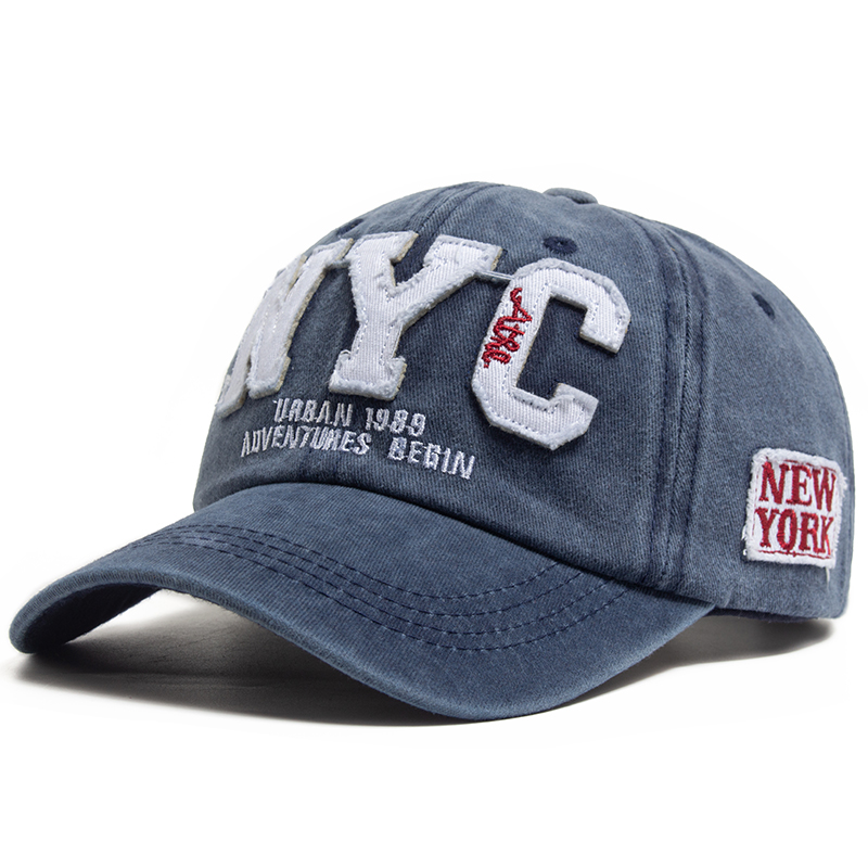 Men'S Fashion Nyc - Yeni Vintage büyük mektup NYC beyzbol