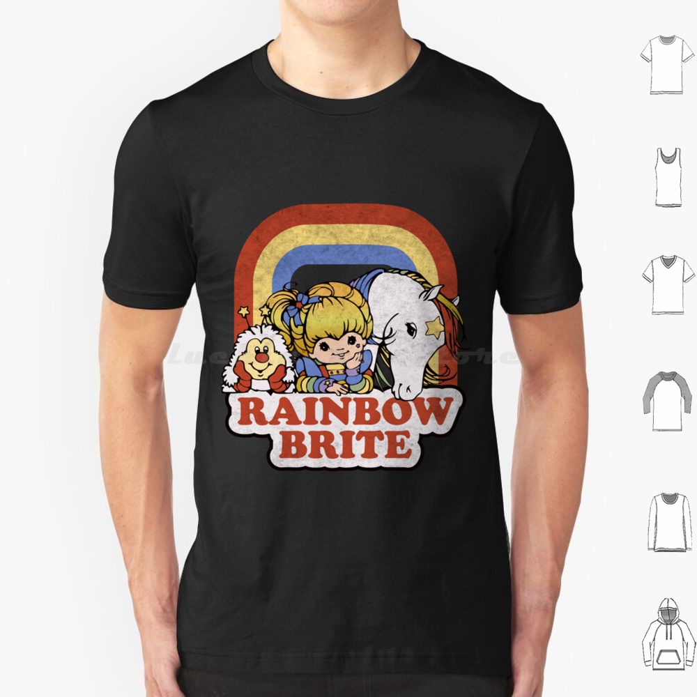 Men'S Fashion From The 80S - Rainbow Brite T-Shirt T Shirt Pamuk