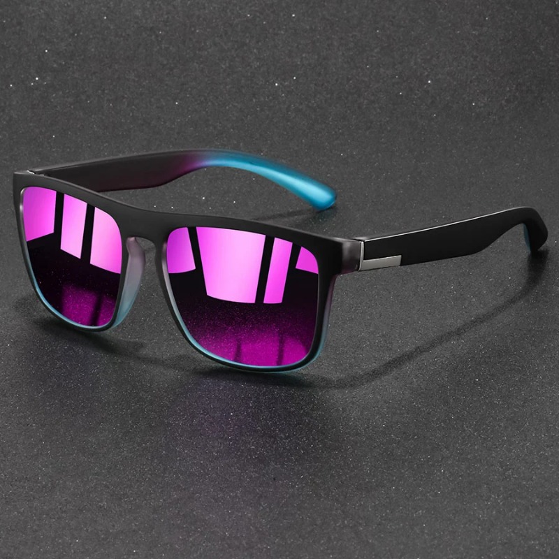 Men'S Fashion Glasses - Moda Vintage Kare Spor Güneş Gözlüğü