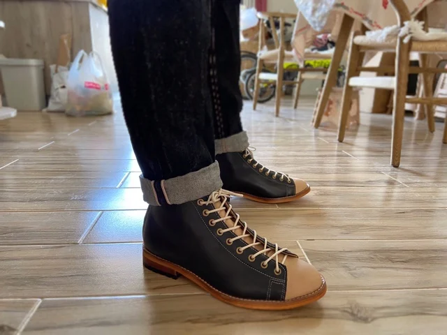 Mens Fashion Vintage - Yüksek Alet Botları Erkek Goodyear-Welted Vintage