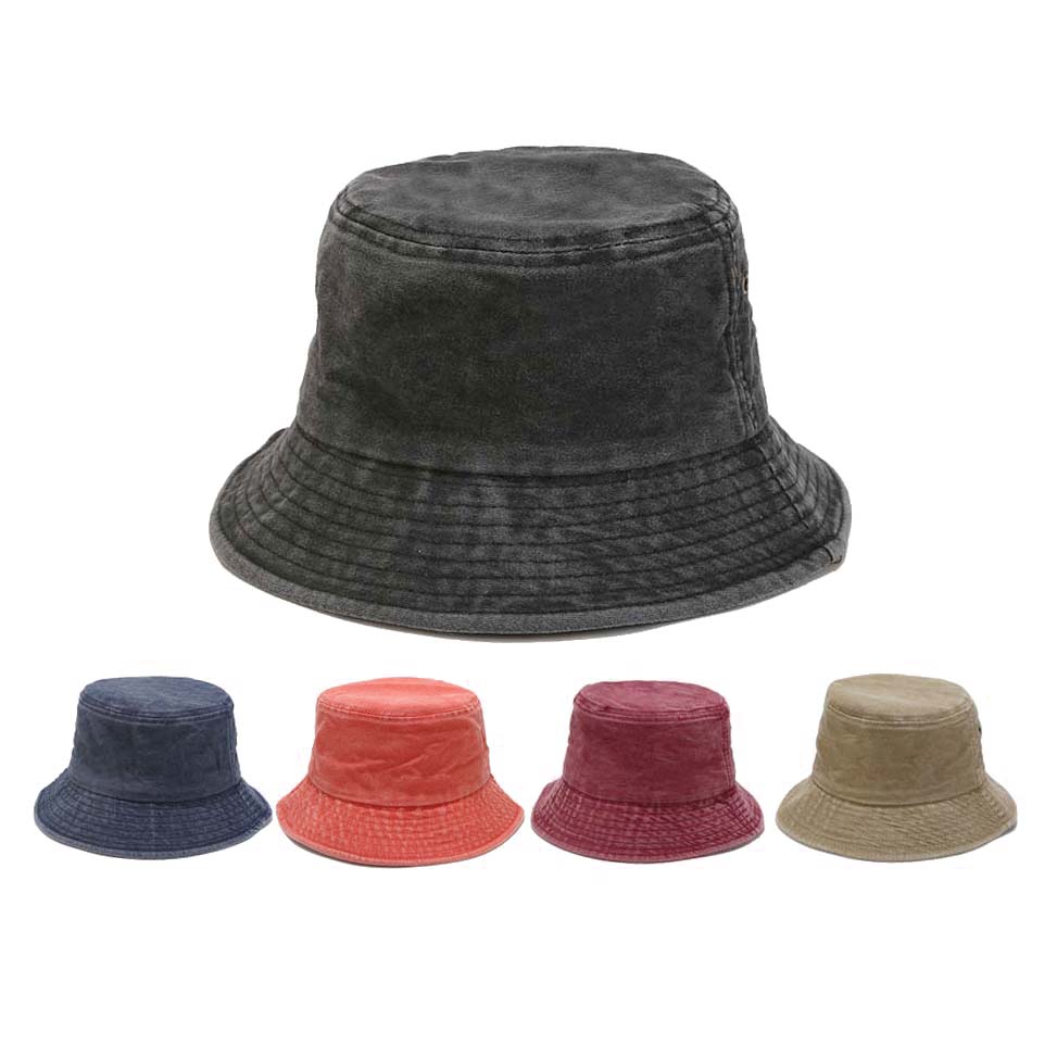 Mens Fashion Bucket Hat - 2023 Yeni Katlanabilir Balıkçı Şapka Yıkanmış