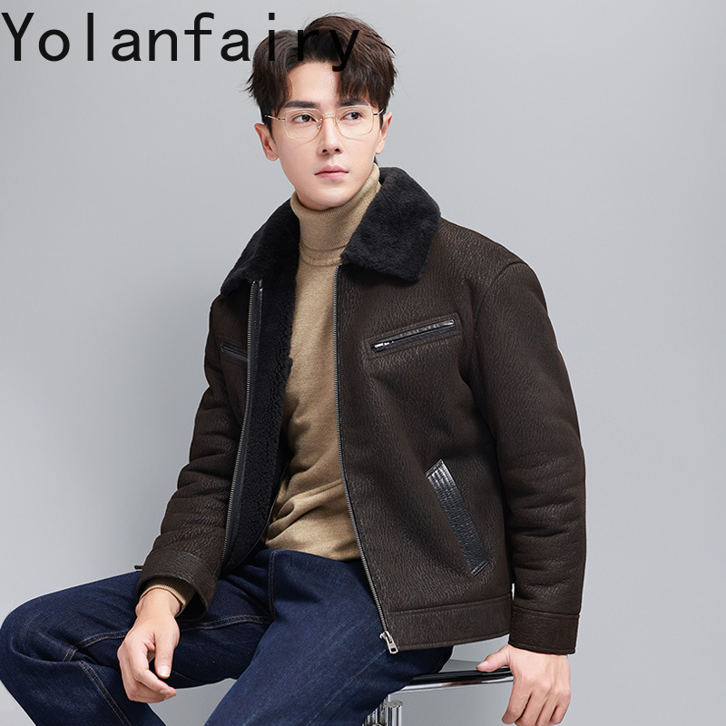 YOLANFAIRY Vintage Moda Doğal  - Men'S Fashion Zipper Jacket incelemesi ve fiyatı