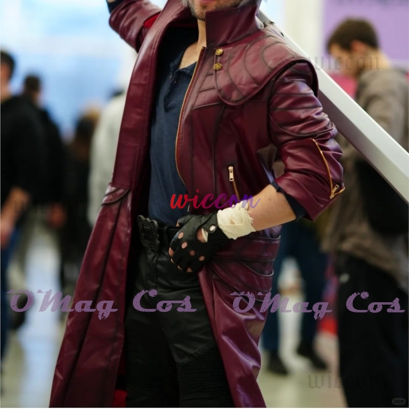 Dante Cosplay Kırmızı Uzun Tre - Trench Coat Men incelemesi ve fiyatı