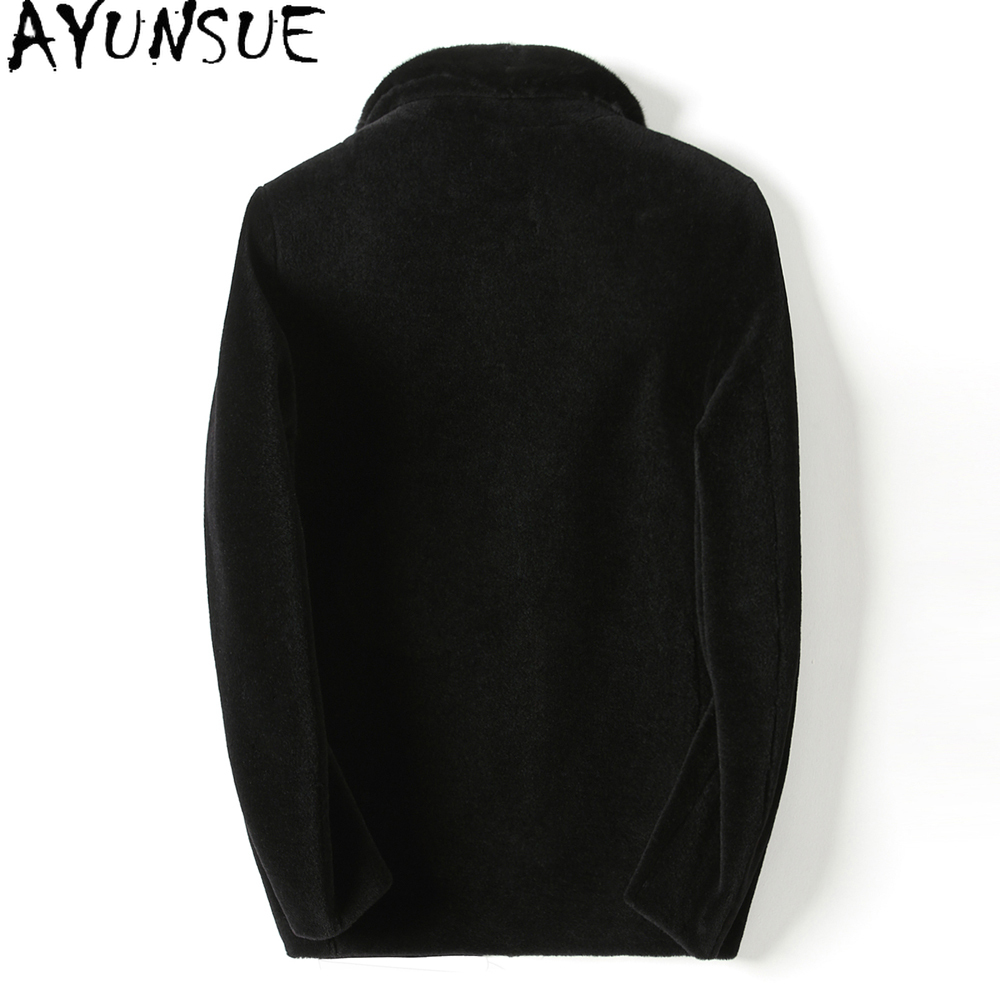 AYUNSUE Günlük %100 Yün Erkek  - Men'S Fashion Zipper Jacket incelemesi ve fiyatı