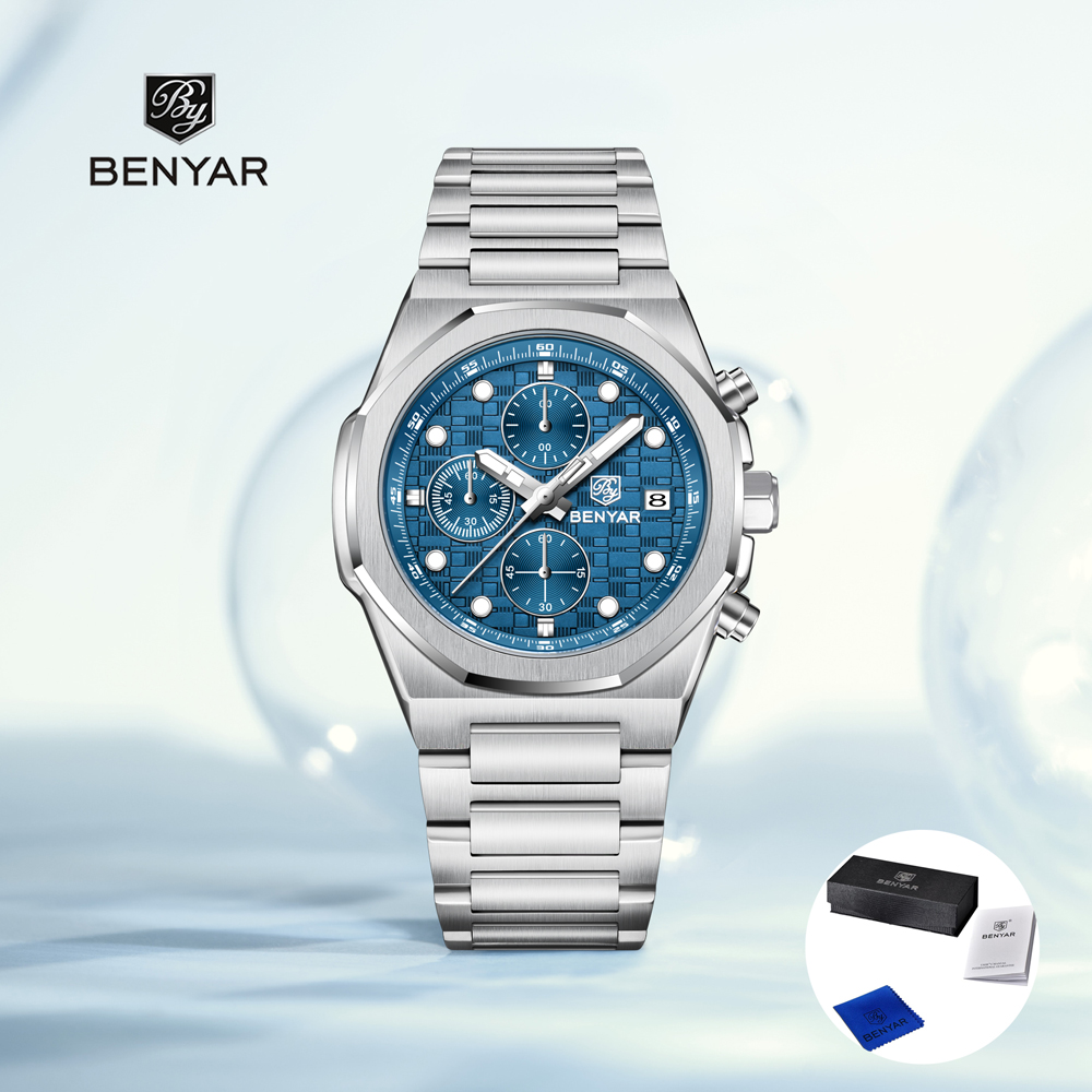 2025 Yeni BENYAR Erkek Saatler - Mens Fashion Watch incelemesi ve fiyatı