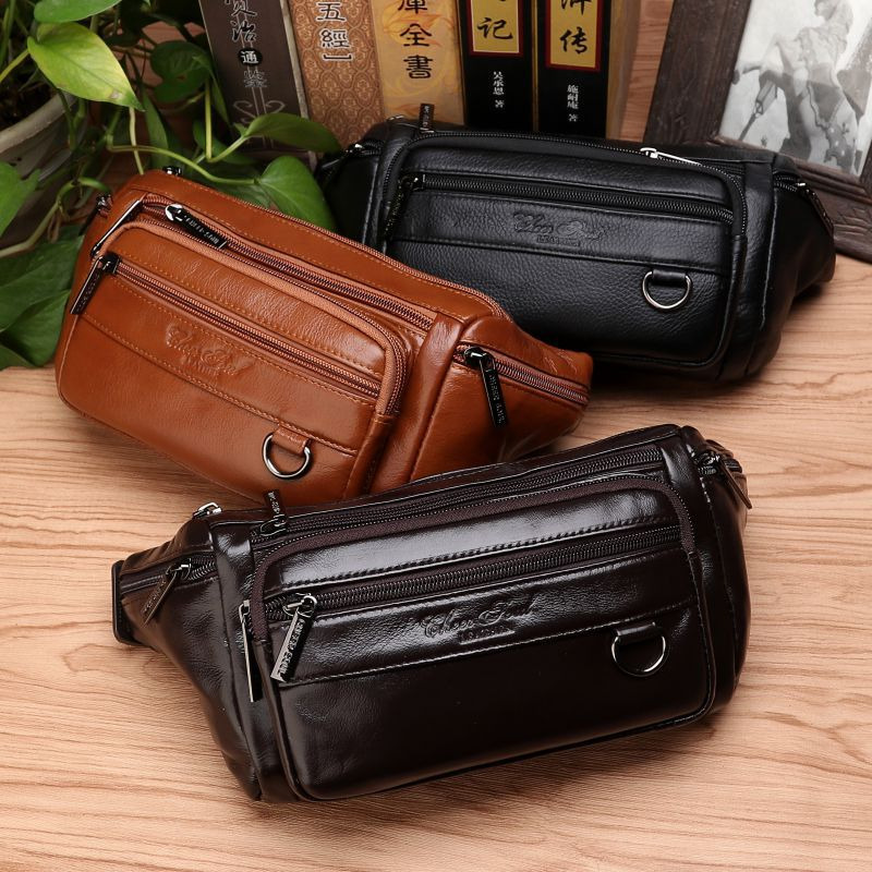 Erkekler Bel Fanny Çanta Sling - Leather Belt Braided incelemesi ve fiyatı