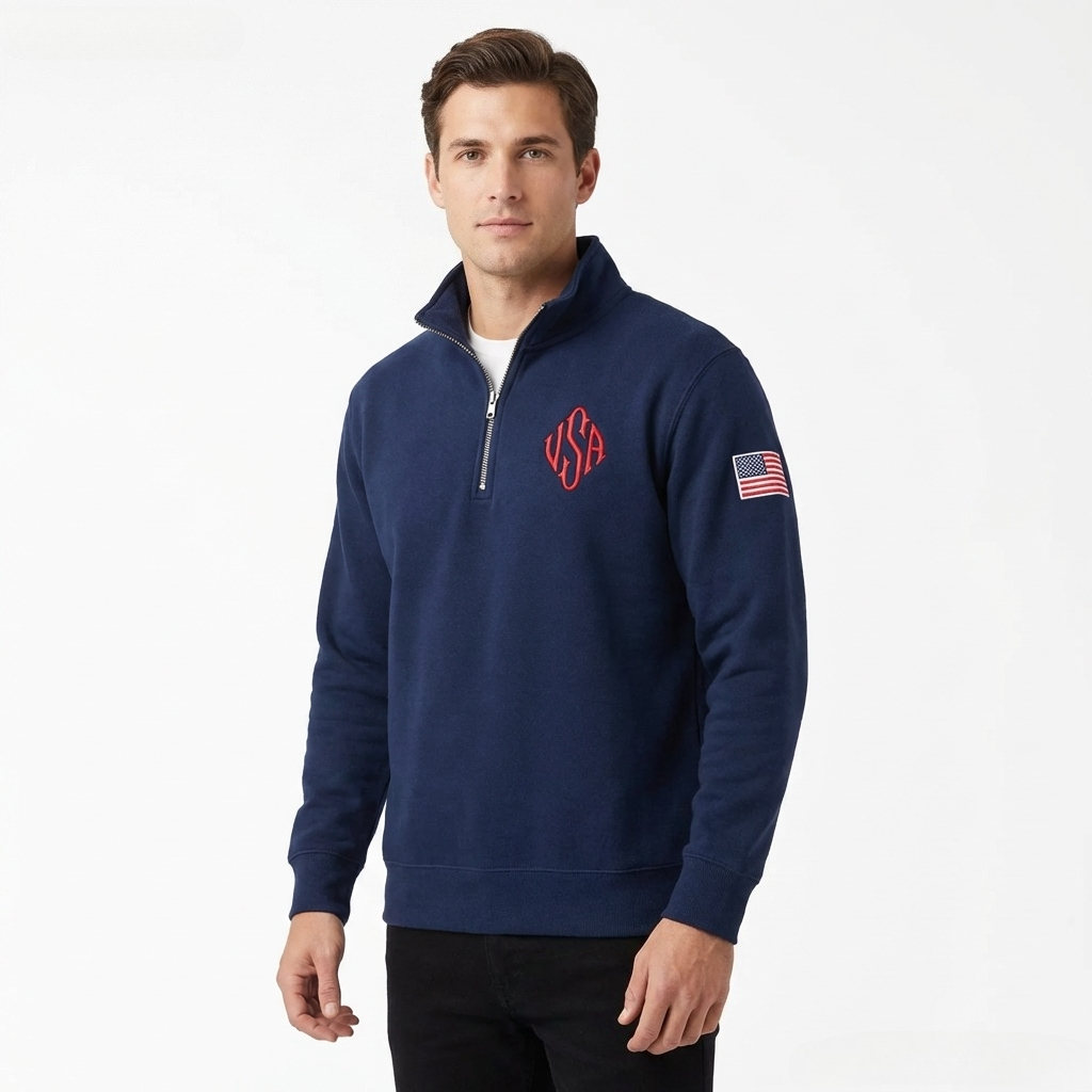 Çeyrek Fermuarlı Sweatshirt Y2 - Mens Fashion Quarter Zip incelemesi ve fiyatı