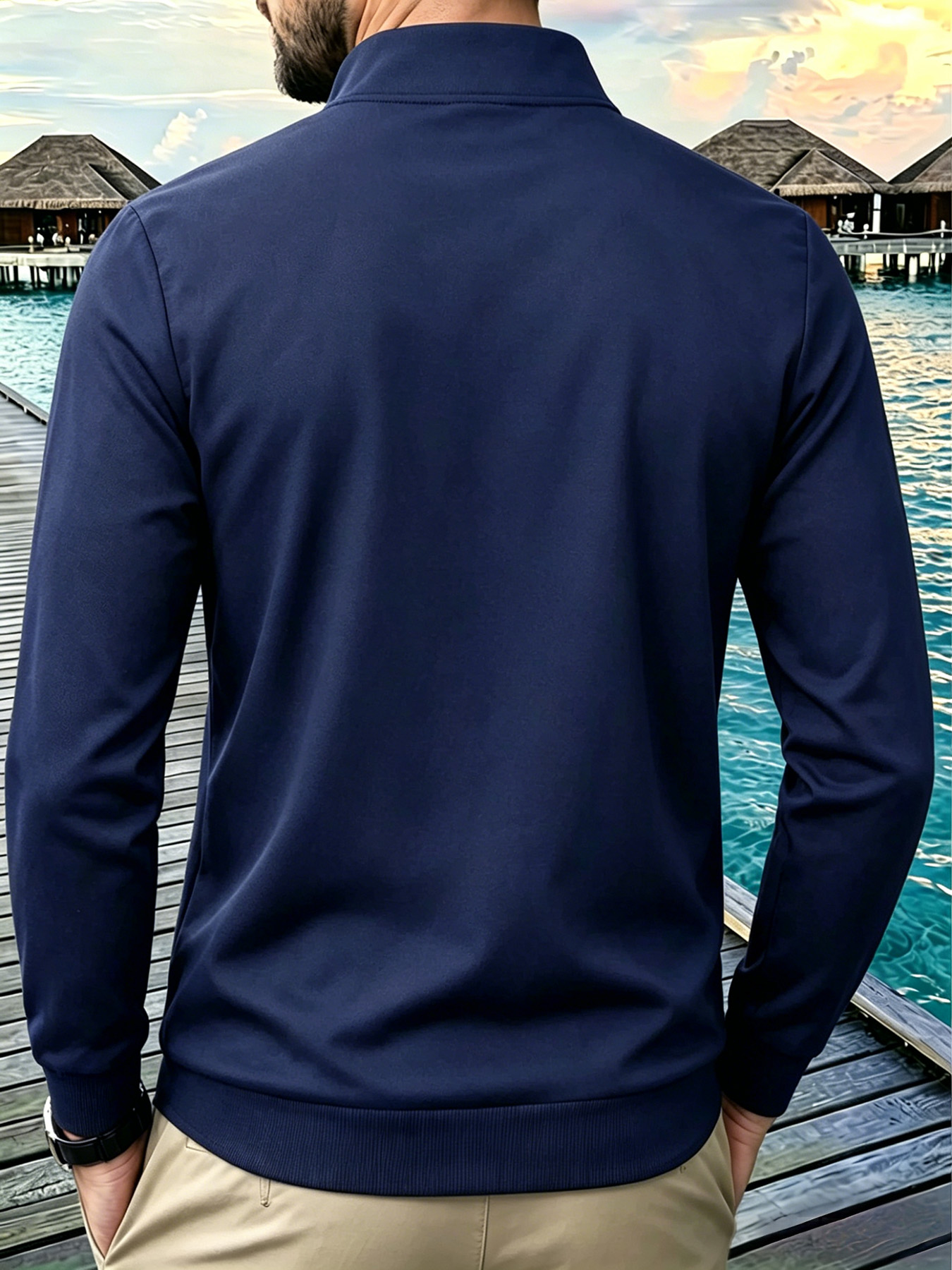 Erkek 2'li Paket Yarım Fermuar - Mens Fashion Quarter Zip incelemesi ve fiyatı