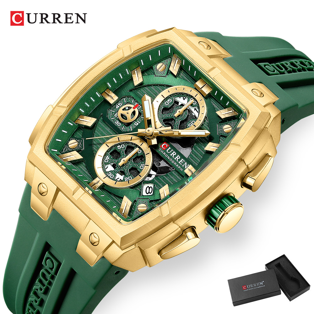 CURREN Lüks Vintage Erkek Spor - Mens Fashion Watch incelemesi ve fiyatı