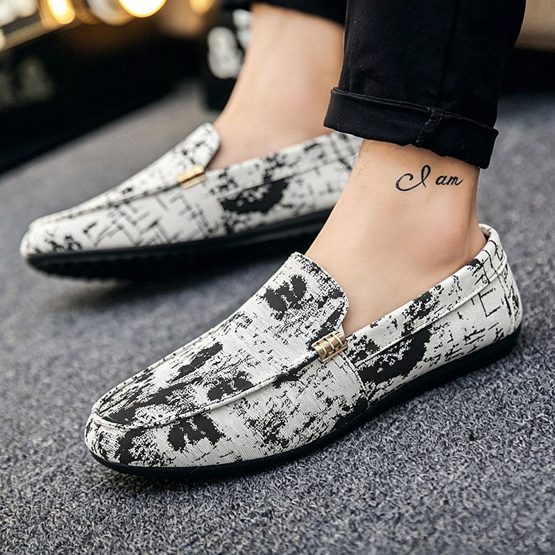 Flats erkek Loafer'lar Kanvas  - Mens Fashion Chinos incelemesi ve fiyatı
