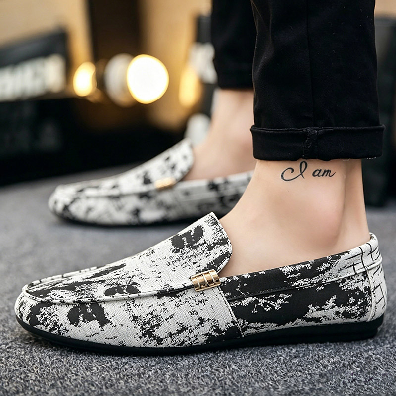 Flats erkek Loafer'lar Kanvas  - Mens Fashion Chinos incelemesi ve fiyatı