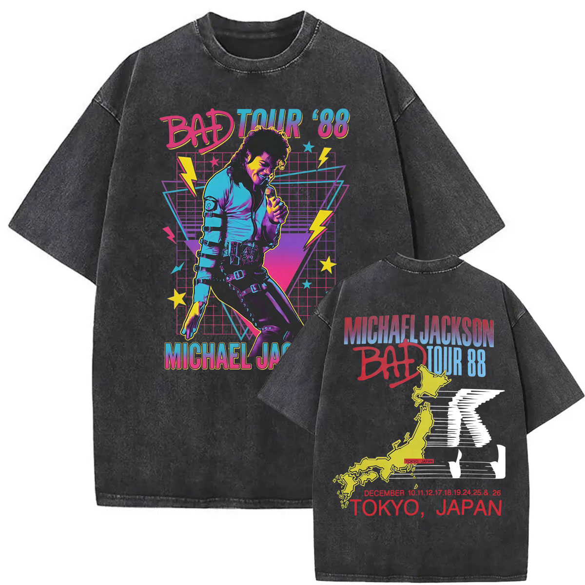 Vintage Yıkanmış Pop Kralı Bad - Men'S Fashion From The 80S incelemesi ve fiyatı
