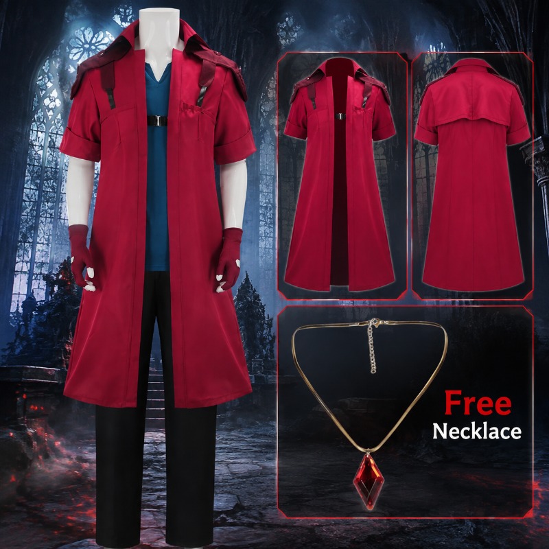 Devil May Cry DMC5 Dante Cospl - Trench Coat Men incelemesi ve fiyatı