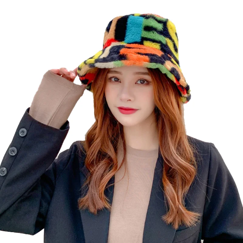 2024New Kış Kova Şapka Kabarık - Mens Fashion Bucket Hat incelemesi ve fiyatı
