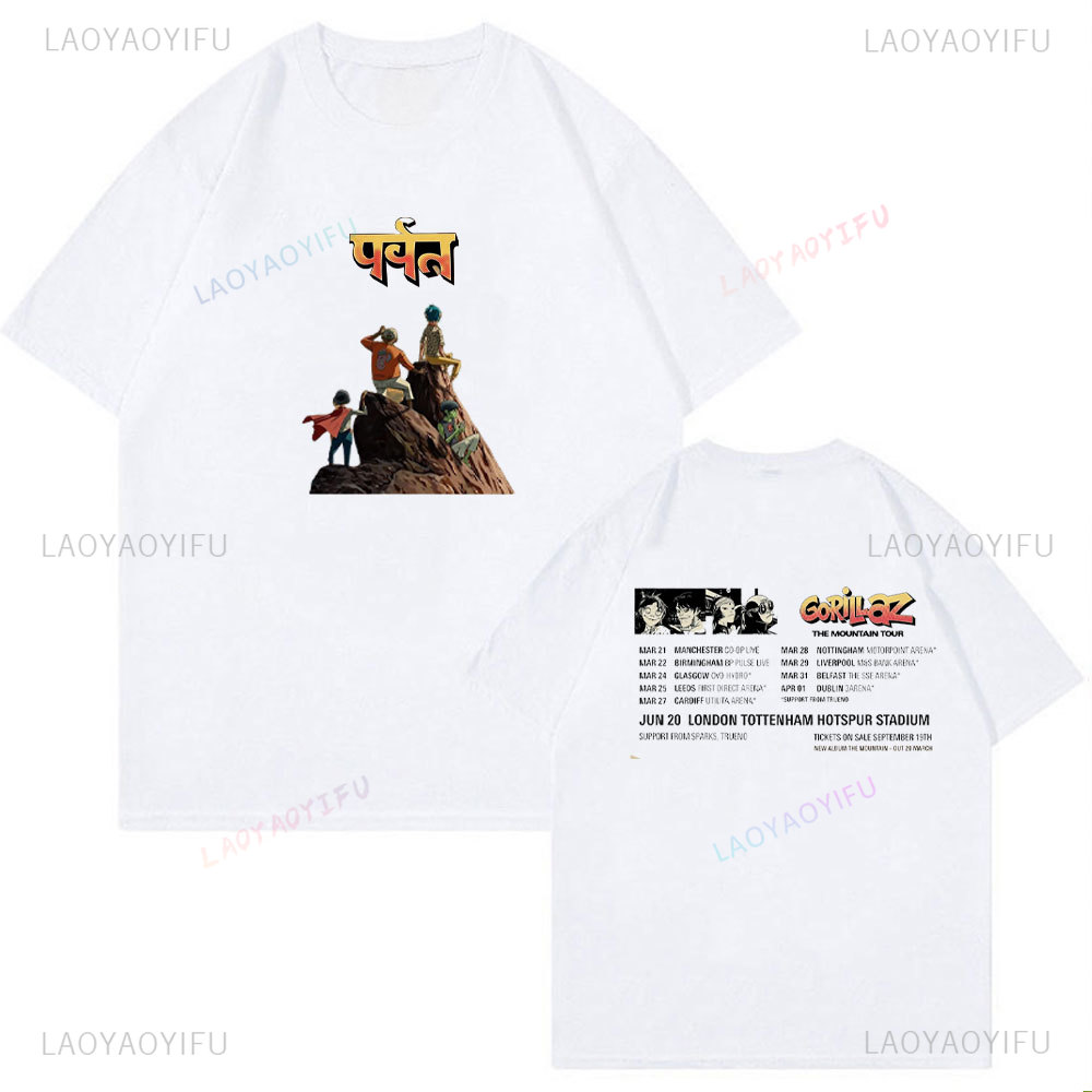 Unisex Pamuklu Tişört Gorillaz - Men'S Fashion Uk incelemesi ve fiyatı