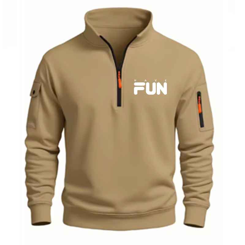 Erkek Çeyrek Fermuarlı Sweatsh - Mens Fashion Quarter Zip incelemesi ve fiyatı