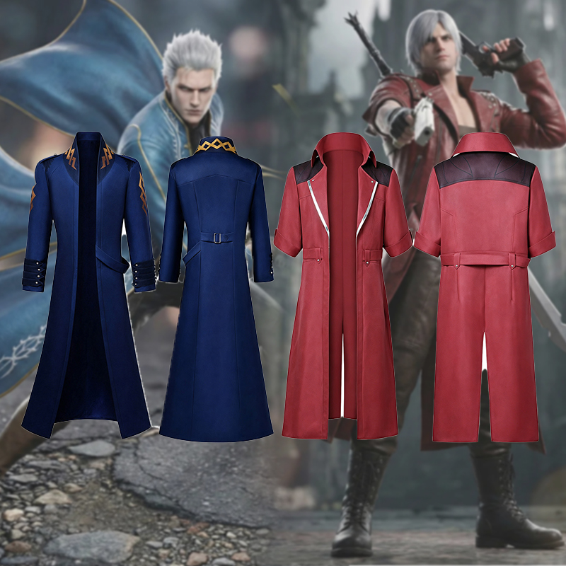 Devil May Cry 3 Dante Vergil E - Trench Coat Men incelemesi ve fiyatı