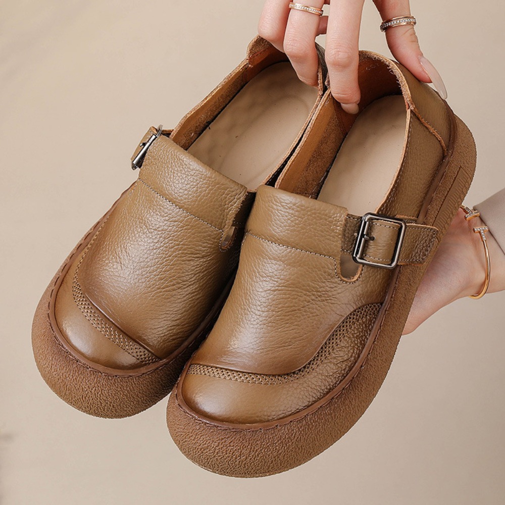 Kadınlar İçin Günlük Tek Ayakk - Leather Belt Braided incelemesi ve fiyatı