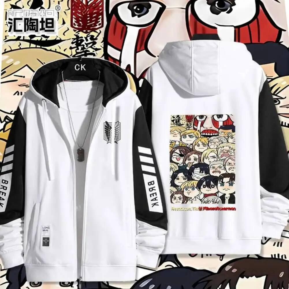 Ackerman Levi Mikasa·Ackerman  - Men'S Fashion Zipper Jacket incelemesi ve fiyatı