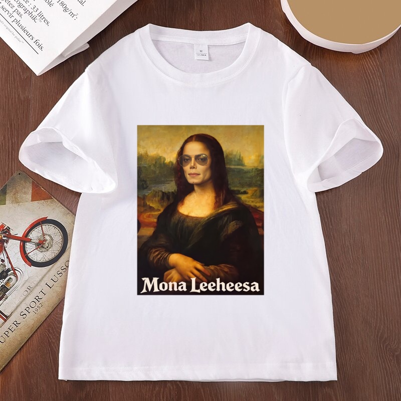 Komik Mona Lisa Parodi Grafik  - Men'S Fashion From The 80S incelemesi ve fiyatı
