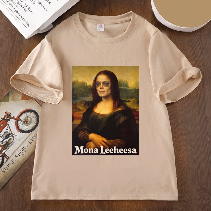 Komik Mona Lisa Parodi Grafik  - Men'S Fashion From The 80S incelemesi ve fiyatı