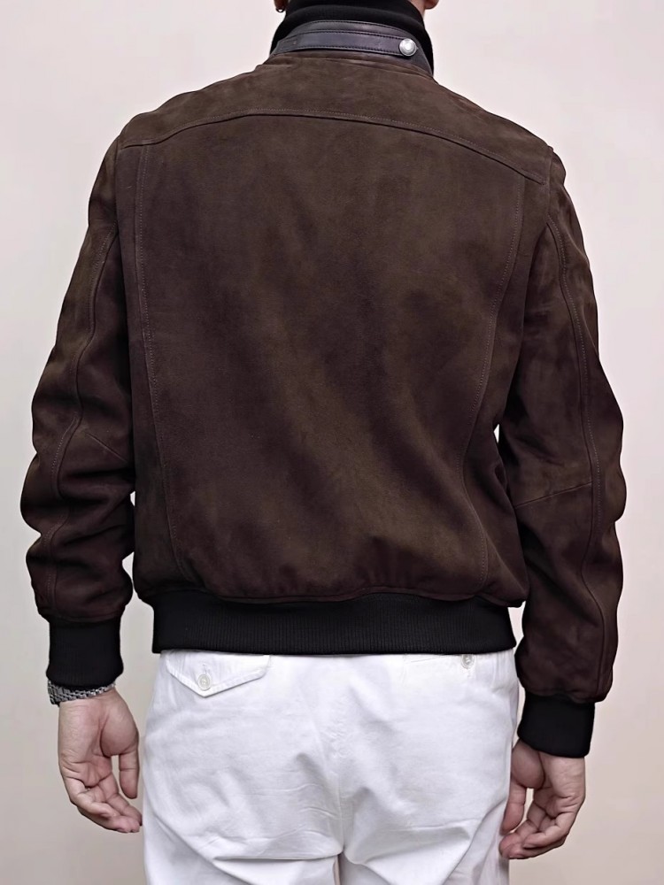 Erkek Hakiki Deri Ceket Standı - Bomber Jacket Men incelemesi ve fiyatı