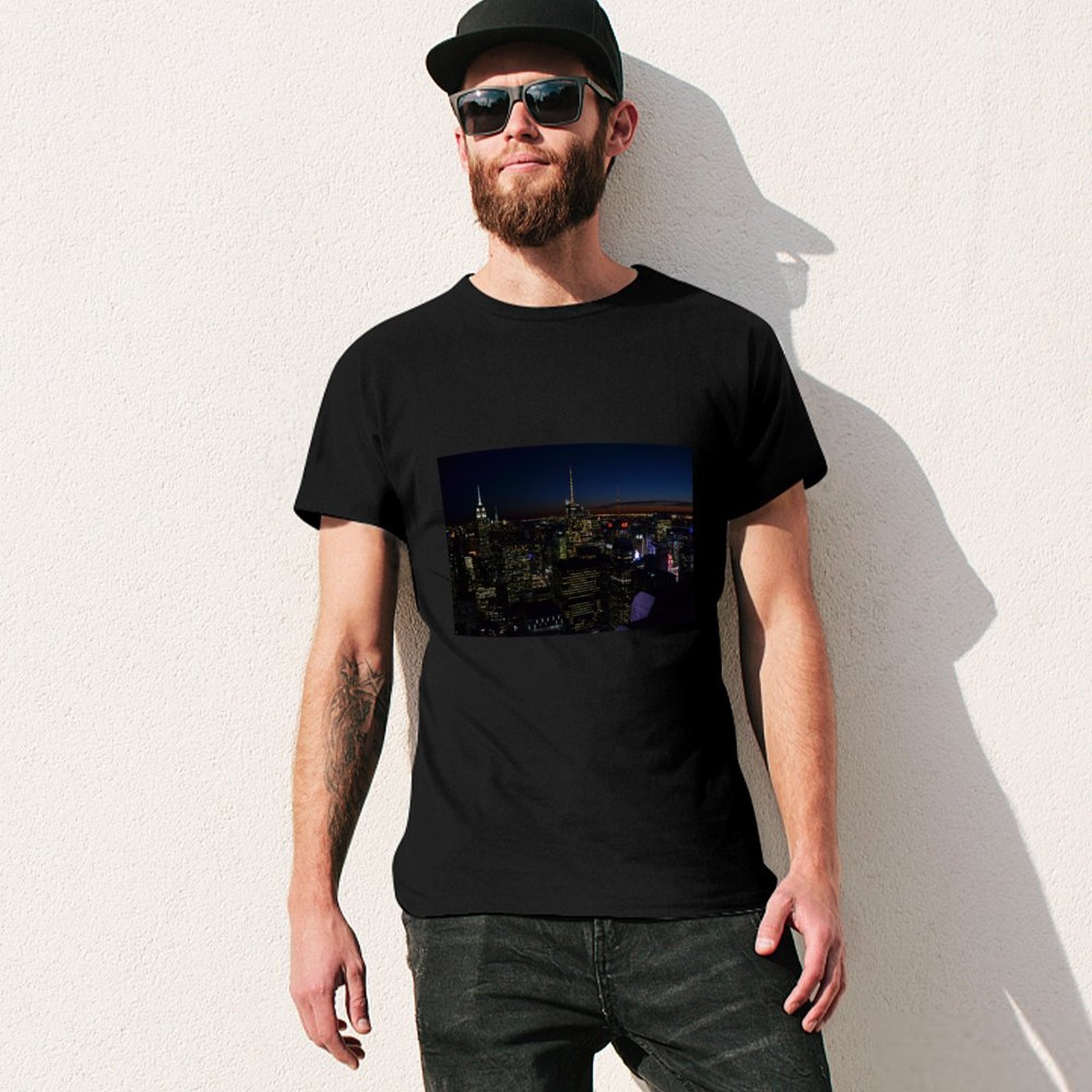 Geceki NYC Tişörtü Günlük Moda - Men'S Fashion Nyc incelemesi ve fiyatı