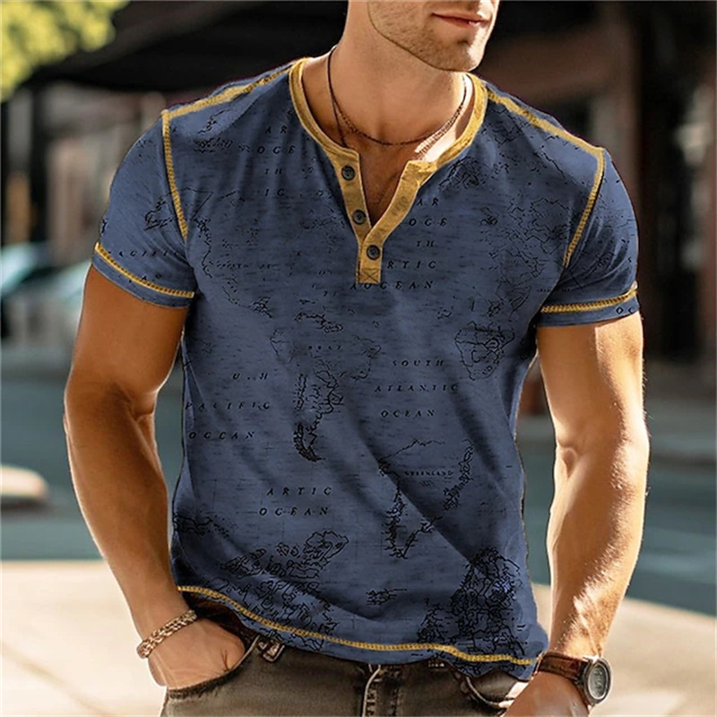 Erkek Henry Gömlekleri Komik 3 - Mens Fashion Vintage incelemesi ve fiyatı