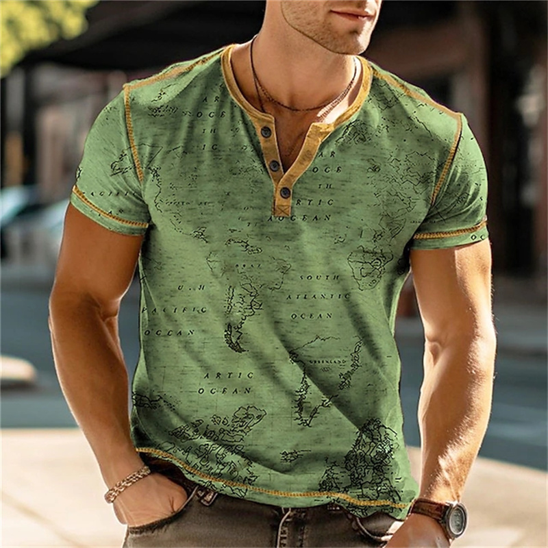 Erkek Henry Gömlekleri Komik 3 - Mens Fashion Vintage incelemesi ve fiyatı