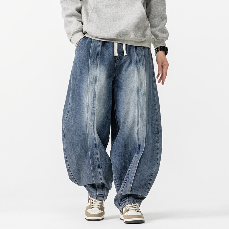 2025 Yeni Vintage Harem Pantol - Men'S Fashion Jeans 2025 incelemesi ve fiyatı