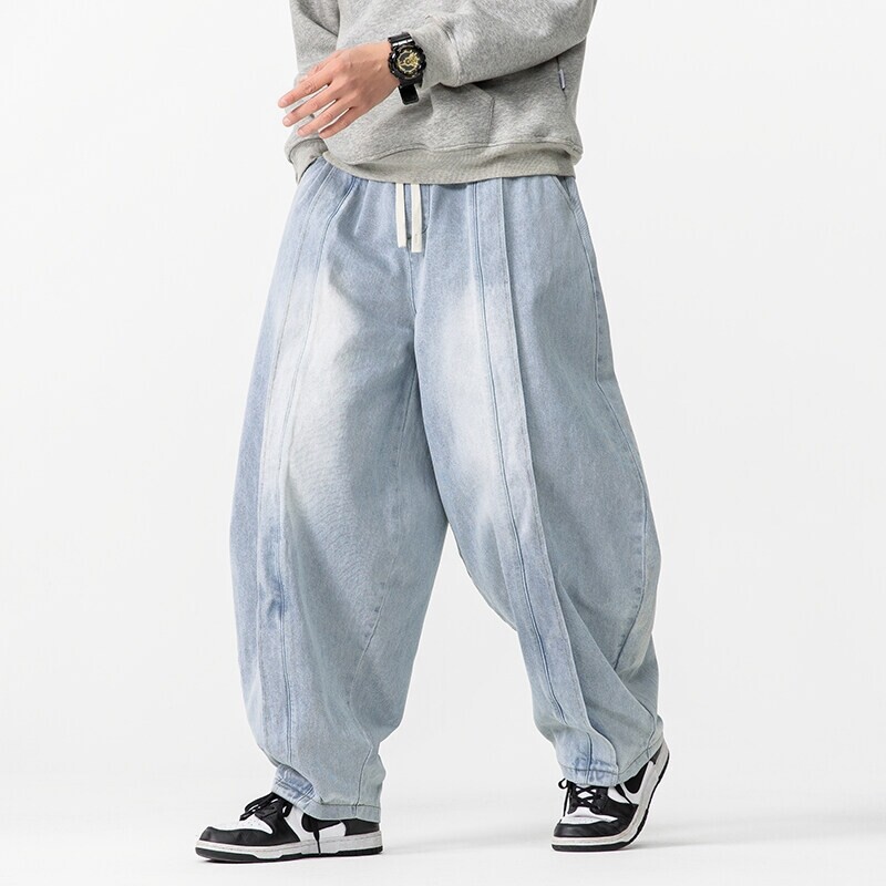 2025 Yeni Vintage Harem Pantol - Men'S Fashion Jeans 2025 incelemesi ve fiyatı