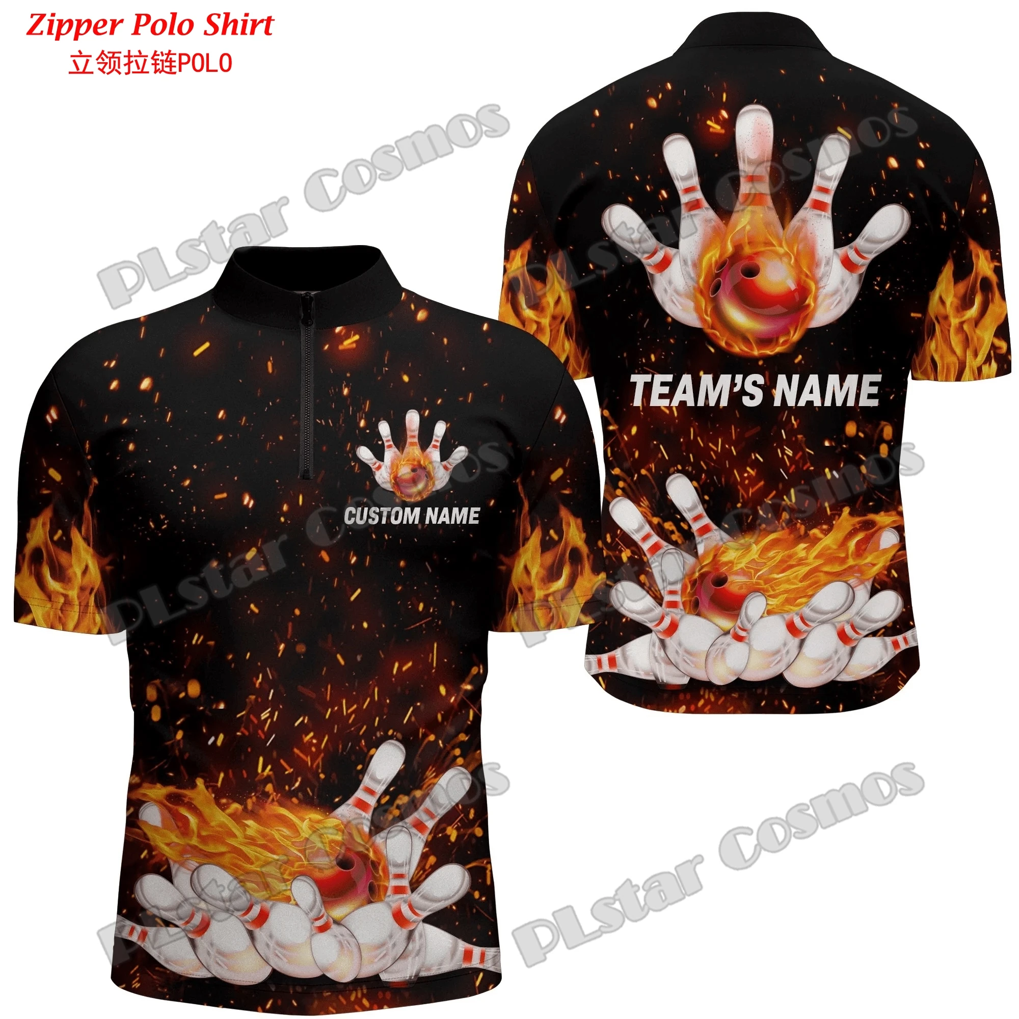Özel Ad Bowling Takımı Forması - Mens Fashion Quarter Zip incelemesi ve fiyatı
