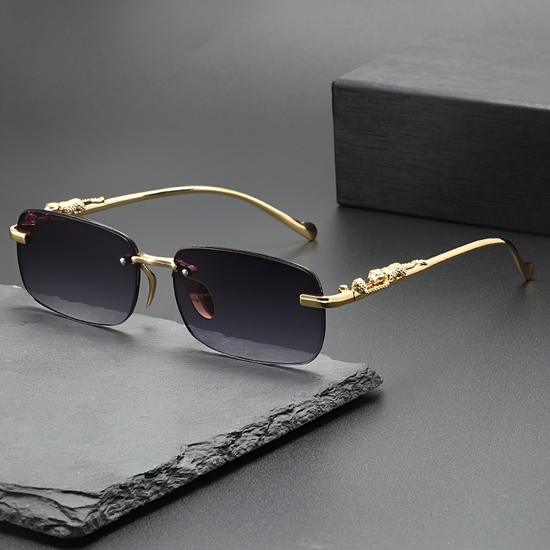 Moda Çerçevesiz Metal Güneş Gö - Men'S Fashion Glasses incelemesi ve fiyatı