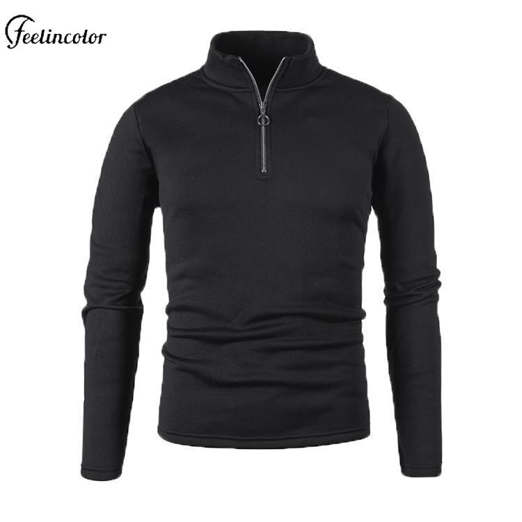 Erkekler Heathered Gri Çeyrek  - Mens Fashion Quarter Zip incelemesi ve fiyatı